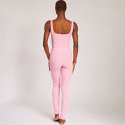 Lounge Ribbed Knit 2-Piece in Pink